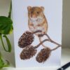 Vantage Point - Blank Greeting Card - Picture from Original Drawing - 15 x 21 cm