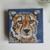 Original Cheetah Oil Painting - 'Eto'o'