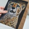 'Untamed Tranquillity' - Blank Greeting Card - Picture from Original Painting - 15 x 21 cm