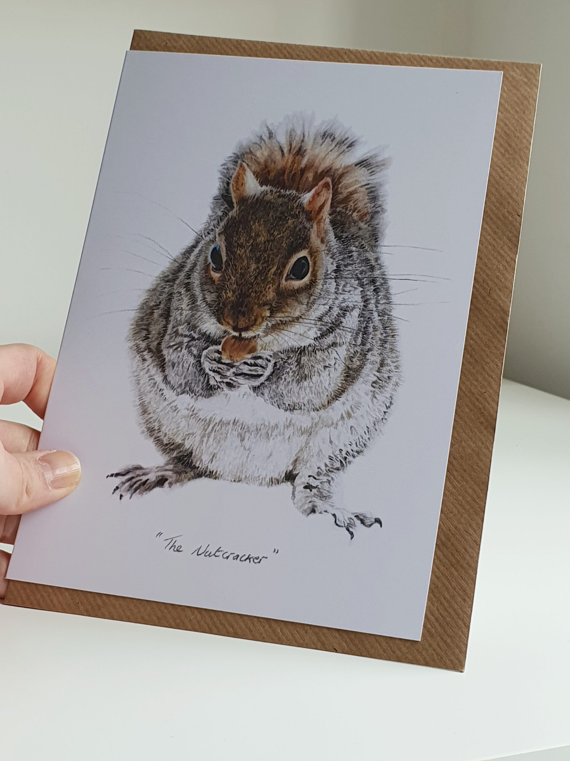 'The Nutcracker' - Blank Greeting Card - Picture from original drawing - 15 x 21 cm