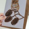 Vantage Point - Blank Greeting Card - Picture from Original Drawing - 15 x 21 cm