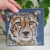 Original Cheetah Oil Painting - 'Eto'o'