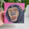 Original Chimpanzee Oil Painting - 'Max'