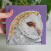Original Owl Oil Painting - 'Celeste'