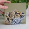 Original Cheetah Cub Oil Painting - 'Zephyr'