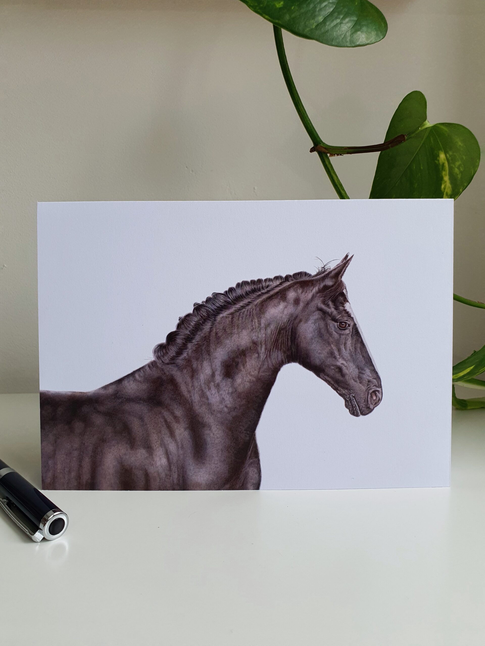'Spirit' - Blank Greeting Card - Picture from original drawing - 15 x 21 cm